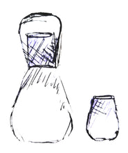 Load image into Gallery viewer, Purple Haze Water Carafe Set