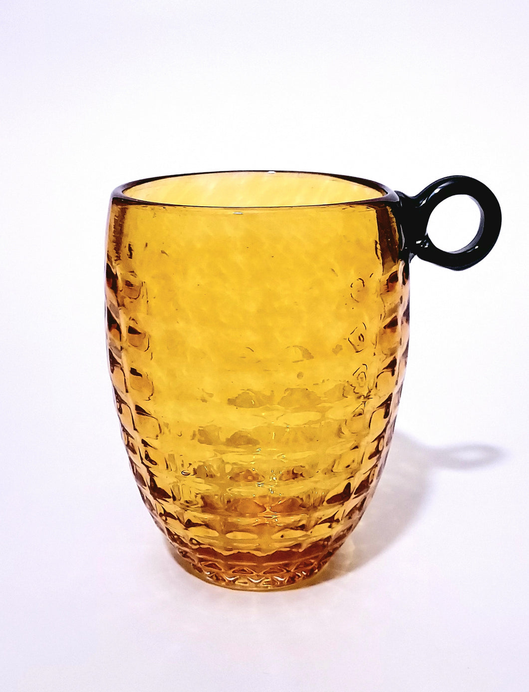 Gonzo Grenade Glasses - Gold Amber with Black Pull Pin
