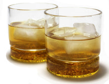 Load image into Gallery viewer, Crystal Rocks Glass in Amber