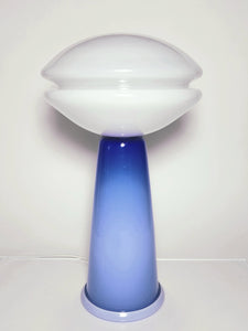 Groove Series Futura Table Lamp - Blue