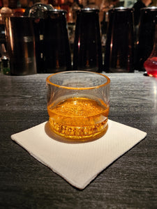 Crystal Bodega Glasses - 4oz in Amber