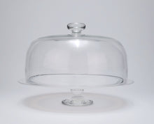 Load image into Gallery viewer, Footed Serving Plate with Cloche Set
